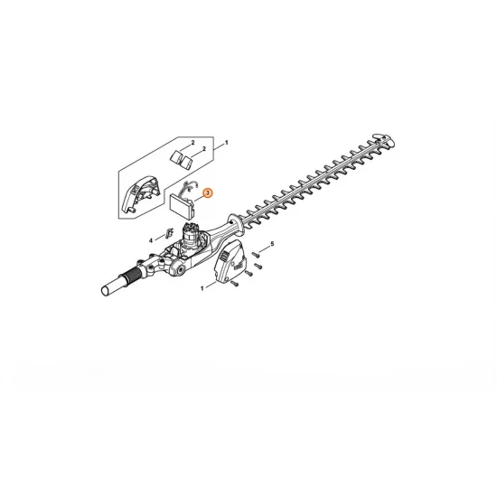 STIHL  Moduł elektroniczny 4859 430 1400